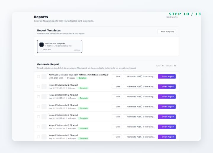 AI Smart Reports